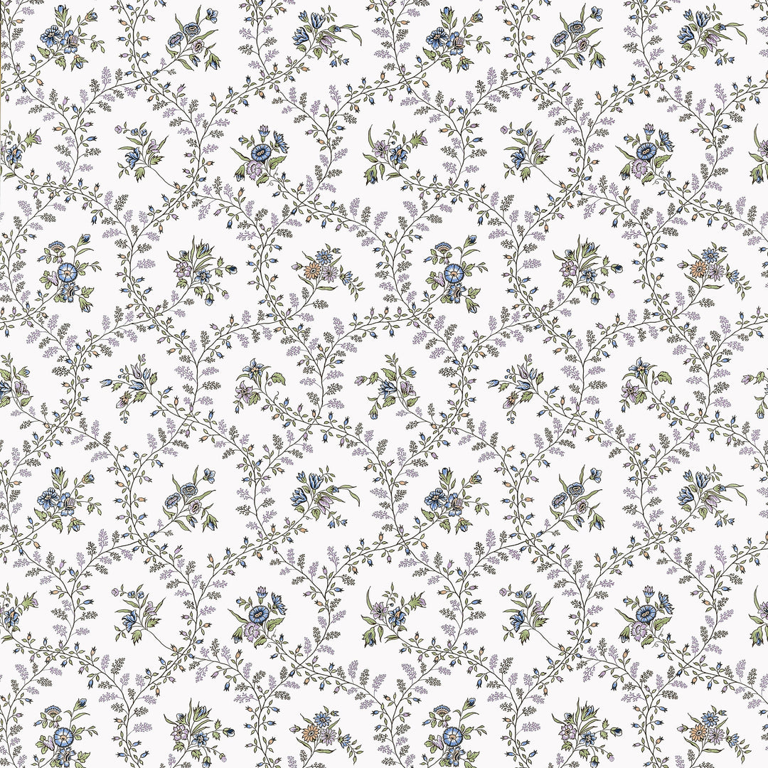 Anna French Wallpaper JULIETTE TRAIL - Lavender and Blue