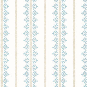 Anna French Wallpaper Fern Stripe Spa Blue AT15103
