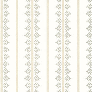 Anna French Wallpaper Fern Stripe Beige AT15104