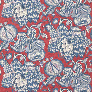 Anna French Wallpaper Westmont Red and Blue AT15109