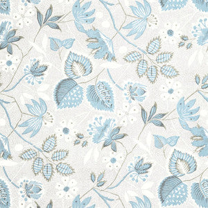 Anna French Wallpaper Indienne Hazel Spa Blue AT15114