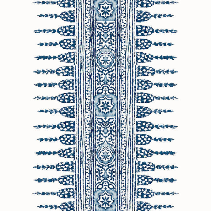 Javanese Stripe Navy and White AT15137 by Anna French Wallpaper Anna French Wallpaper Javanese Stripe Navy and White AT15137Wallpaper Antilles Wallpaper UNITED STATES </p><p>Repeat: V: 9 20.5 - Fabric Carolina -