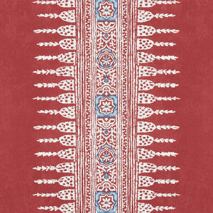 Anna French Wallpaper Javanese Stripe Red AT15138