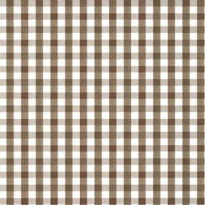 Anna French Wallpaper Saybrook Check Brown and White AT15144