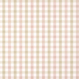 Anna French Wallpaper Saybrook Check Pink and Beige AT15149