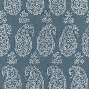 Thibaut Wallpaper Campania Paisley Blue AT16110