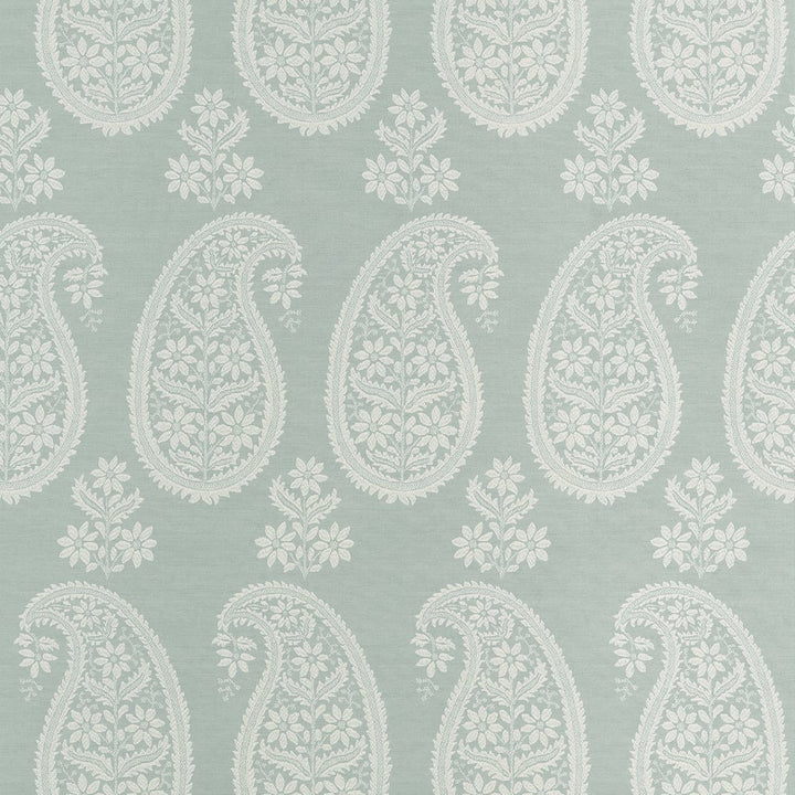 Campania Paisley Sage AT16112 by Thibaut Wallpaper Thibaut Wallpaper Campania Paisley Sage AT16112Wallpaper SOLEIL TEXTURES Non Woven Wallpaper U.S.A </p><p>Repeat: H: , V: 25.5  (64.77 cm) 27 in  (68.58 cm) - Fabric Carolina -