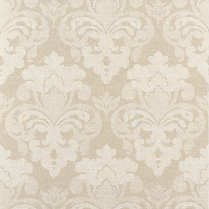 Darcey Damask Ivory AT16123 by Thibaut Wallpaper Thibaut Wallpaper Darcey Damask Ivory AT16123Wallpaper SOLEIL TEXTURES Non Woven Wallpaper U.S.A </p><p>Repeat: H: , V: 24  (60.96 cm) 27 in  (68.58 cm) - Fabric Carolina -