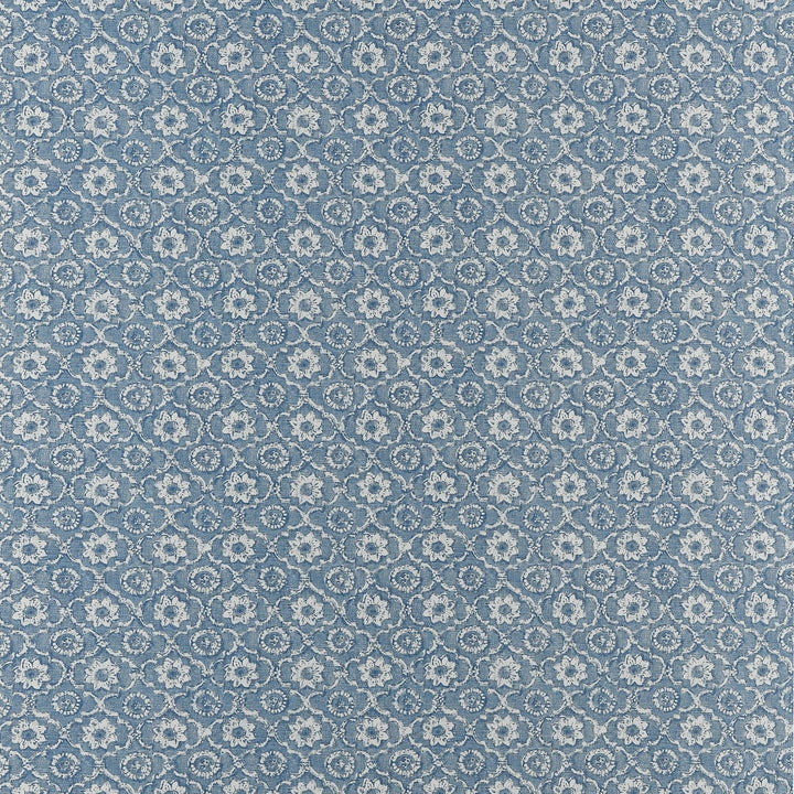 Holly Trellis Blue AT16125 by Thibaut Wallpaper Thibaut Wallpaper Holly Trellis Blue AT16125Wallpaper SOLEIL TEXTURES Non Woven Wallpaper U.S.A </p><p>Repeat: H: , V: 6.25  (15.88 cm) 27 in  (68.58 cm) - Fabric Carolina -
