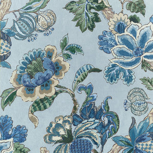 Thibaut Wallpaper Stockbridge Blue AT16138