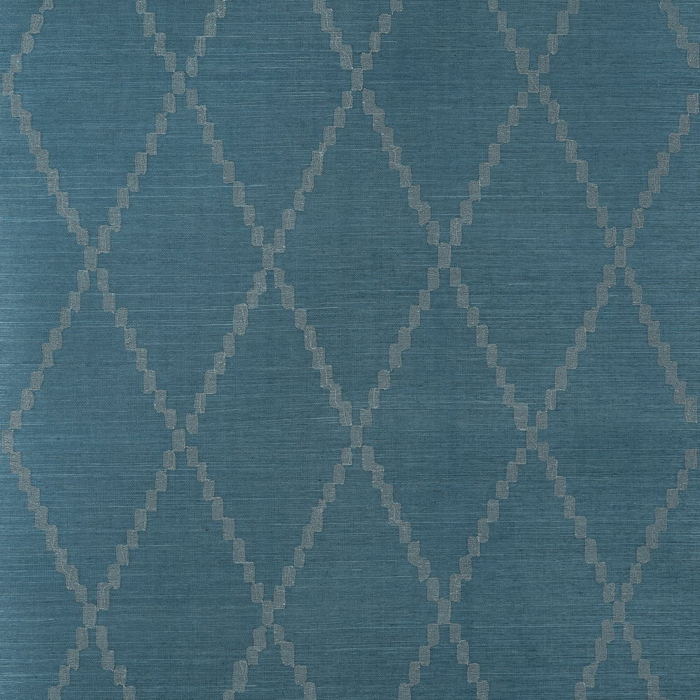 Ribbon Sisal Navy AT16142 by Thibaut Wallpaper Thibaut Wallpaper Ribbon Sisal Navy AT16142Wallpaper SOLEIL TEXTURES Sisal U.S.A </p><p>Repeat: H: , V: 17.5  (44.45 cm) 36 in  (91.44 cm) - Fabric Carolina -
