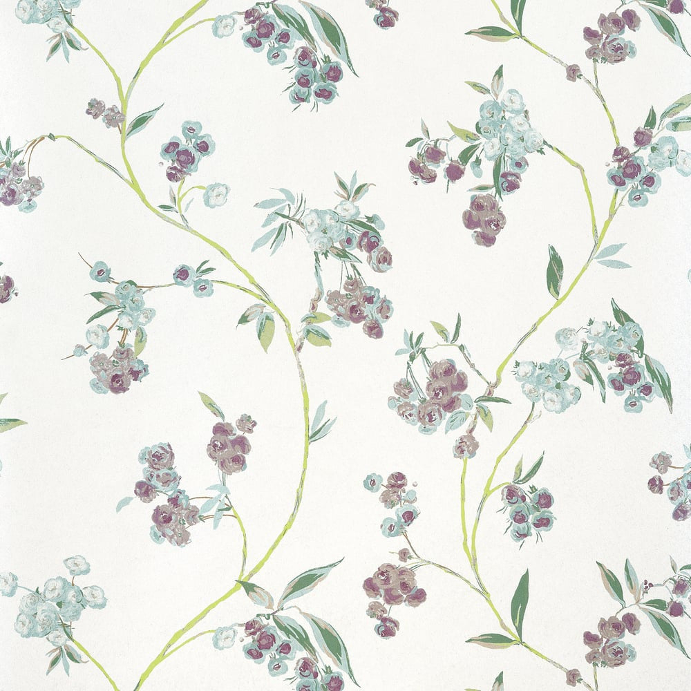 Edo Bloom Lavender on Pearl AT16154 by Thibaut Wallpaper Thibaut Wallpaper Edo Bloom Lavender on Pearl AT16154Wallpaper SOLEIL TEXTURES Non Woven Wallpaper U.S.A </p><p>Repeat: H: , V: 24  (60.96 cm) 27 in  (68.58 cm) - Fabric Carolina -