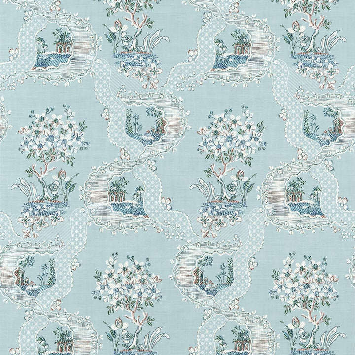 Antoinette Blue AT16156 by Thibaut Wallpaper Thibaut Wallpaper Antoinette Blue AT16156Wallpaper SOLEIL Non Woven Wallpaper U.S.A </p><p>Repeat: H: , V: 22.5  (57.15 cm) 27 in  (68.58 cm) - Fabric Carolina -