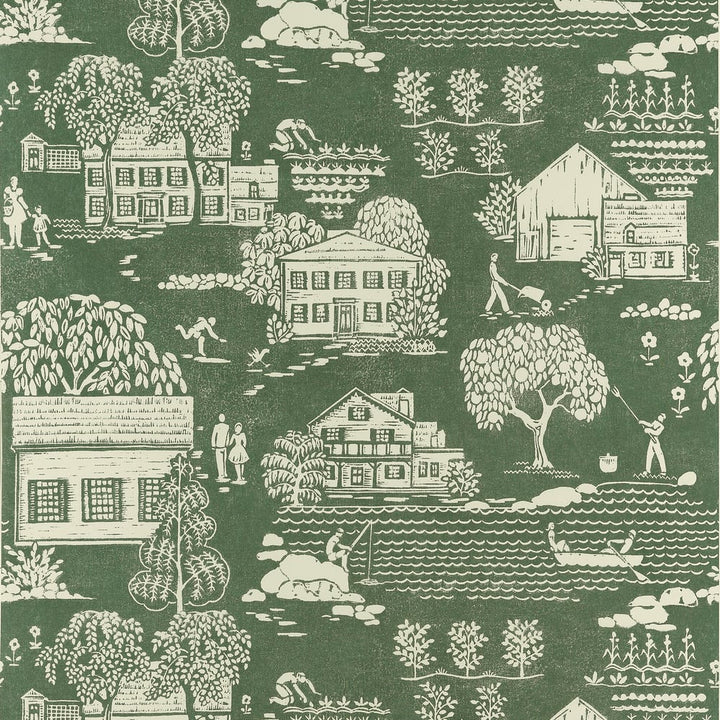 Farmingdale Green AT16164 by Thibaut Wallpaper Thibaut Wallpaper Farmingdale Green AT16164Wallpaper SOLEIL Non Woven Wallpaper U.S.A </p><p>Repeat: H: , V: 21  (53.34 cm) 27 in  (68.58 cm) - Fabric Carolina -
