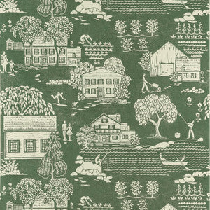 Thibaut Wallpaper Farmingdale Green AT16164