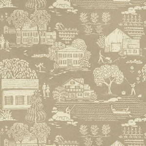 Thibaut Wallpaper Farmingdale Beige AT16165