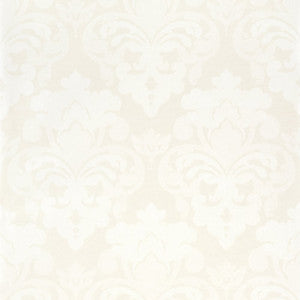 Thibaut Wallpaper Darcey Damask Pearl on Off White AT16171