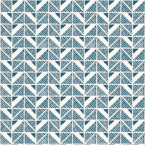 Anna French Wallpaper Bloomsbury Square Blue AT23118