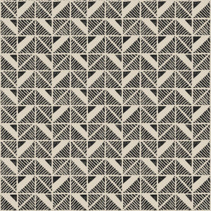 Anna French Wallpaper Bloomsbury Square Black AT23120