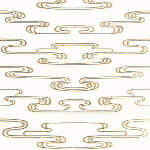 Anna French Wallpaper Cloudwater Metallic Gold AT23152