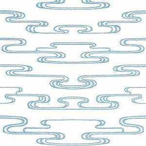Anna French Wallpaper Cloudwater Blue AT23153