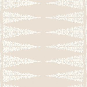 Anna French Wallpaper Ellery Stripe White on Beige AT24541