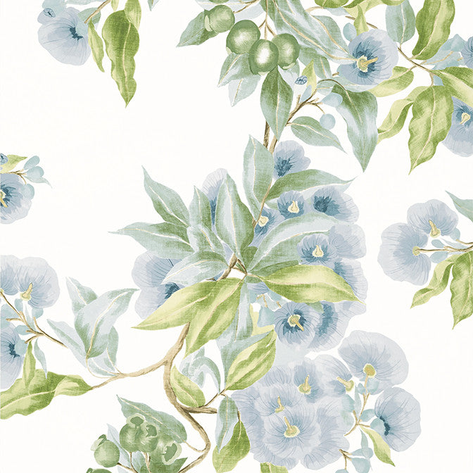 Camellia Garden Sky AT24549 by Anna French Wallpaper Anna French Wallpaper Camellia Garden Sky AT24549Wallpaper Devon Non Woven Wallpaper UNITED KINGDOM </p><p>Repeat: V: 55.5 27 - Fabric Carolina -