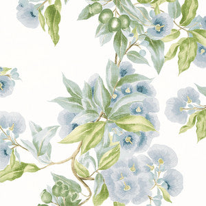 Anna French Wallpaper Camellia Garden Sky AT24549