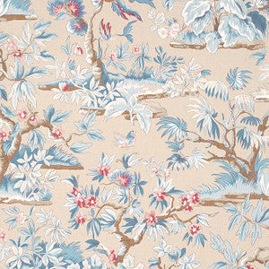 Anna French Wallpaper Elwood Document Linen AT24564