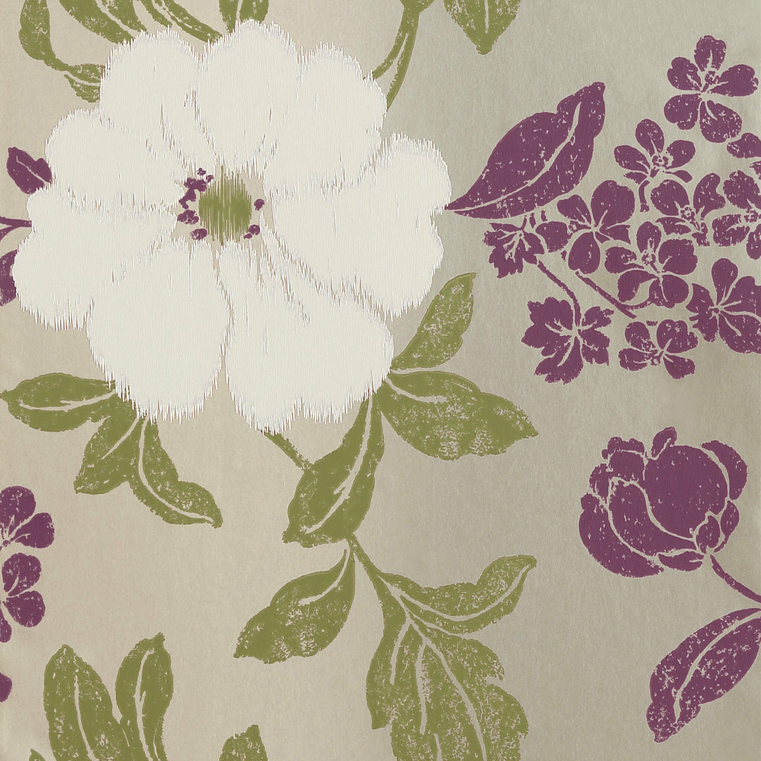 Anna French Wallpaper RUE DE SEINE - Metallic Pewter