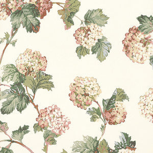 Anna French Wallpaper Sussex Hydrangea Soft Gold AT57848