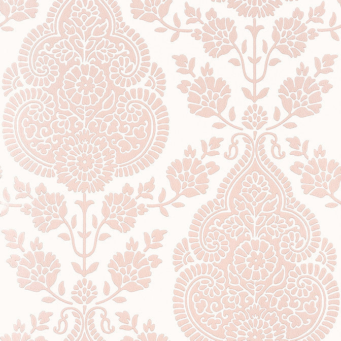 Balmuccia Damask Blush AT57865 by Anna French Wallpaper Anna French Wallpaper Balmuccia Damask Blush AT57865Wallpaper Bristol Non Woven Wallpaper UNITED KINGDOM </p><p>Repeat: V: 21 20.5 - Fabric Carolina -
