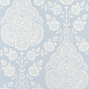 Anna French Wallpaper Balmuccia Damask Soft Blue AT57866