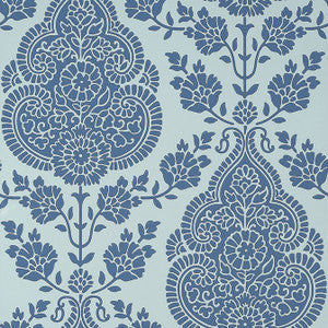 Anna French Wallpaper Balmuccia Damask Blue AT57868