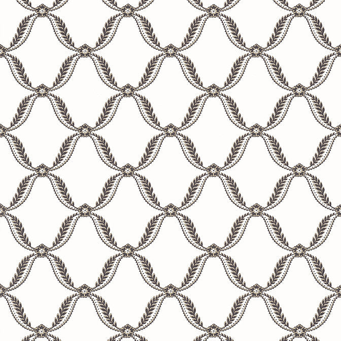Tate Trellis Black AT57883 by Anna French Wallpaper Anna French Wallpaper Tate Trellis Black AT57883Wallpaper Bristol Non Woven Wallpaper UNITED STATES </p><p>Repeat: V: 6.25 27 - Fabric Carolina -