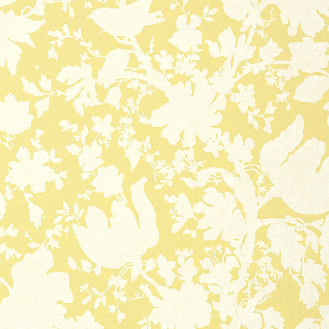 Anna French Wallpaper GARDEN SILHOUETTE - Citron