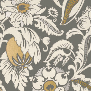 Anna French Wallpaper Mallorca Charcoal AT6114