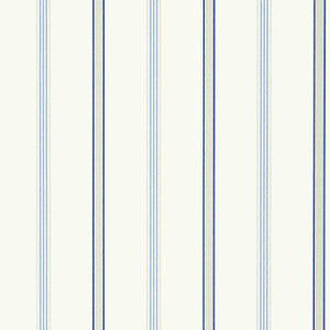 Anna French Wallpaper Dawson Stripe Blue and White AT6138
