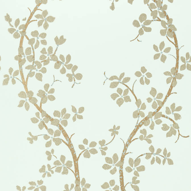 St. Albans Grove Metallic Pewter on Aqua AT6154 by Anna French Wallpaper Anna French Wallpaper St. Albans Grove Metallic Pewter on Aqua AT6154Wallpaper Serenade Non Woven Wallpaper UNITED KINGDOM </p><p>Repeat: V: 25.5 20.5 - Fabric Carolina -