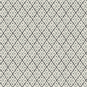 Anna French Wallpaper Mini Trellis Charcoal AT78756