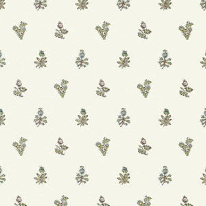 Anna French Wallpaper Jouy Eggplant and Green AT78757