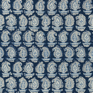 Anna French Wallpaper Gada Paisley Navy AT78787