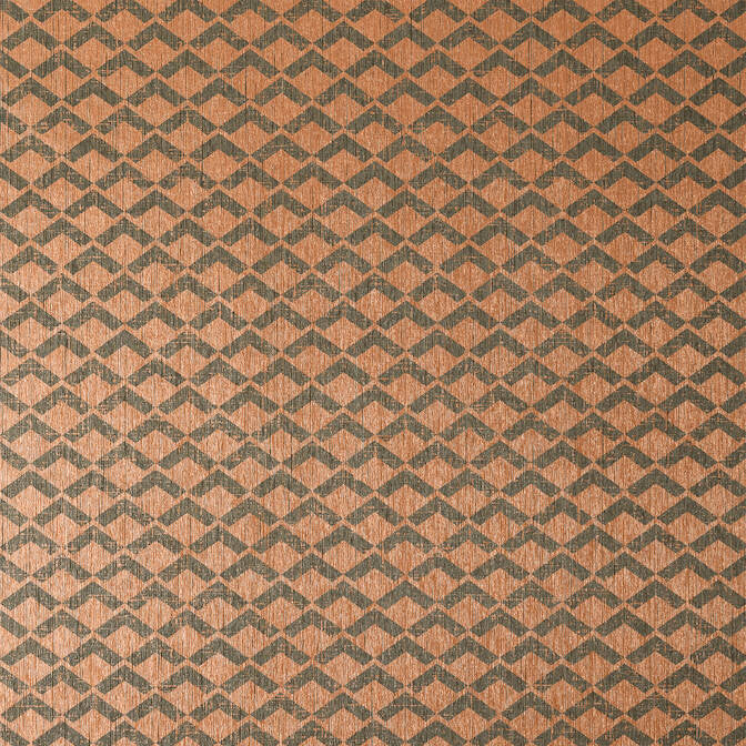 Cashiers Charcoal and Metallic Copper AT79112 by Anna French Wallpaper Anna French Wallpaper Cashiers Charcoal and Metallic Copper AT79112Wallpaper Small Scale Paperweave KOREA </p><p>Repeat: V: 2.75 36 - Fabric Carolina -