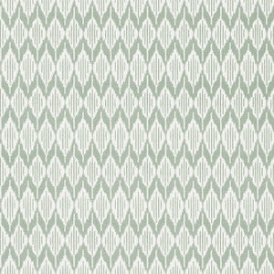 Anna French Wallpaper Balin Ikat Sage AT79131