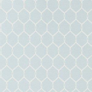 Anna French Wallpaper Leland Trellis Soft Blue AT79147
