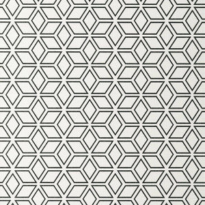 Anna French Wallpaper Legrelle Bead Black and White AT79173