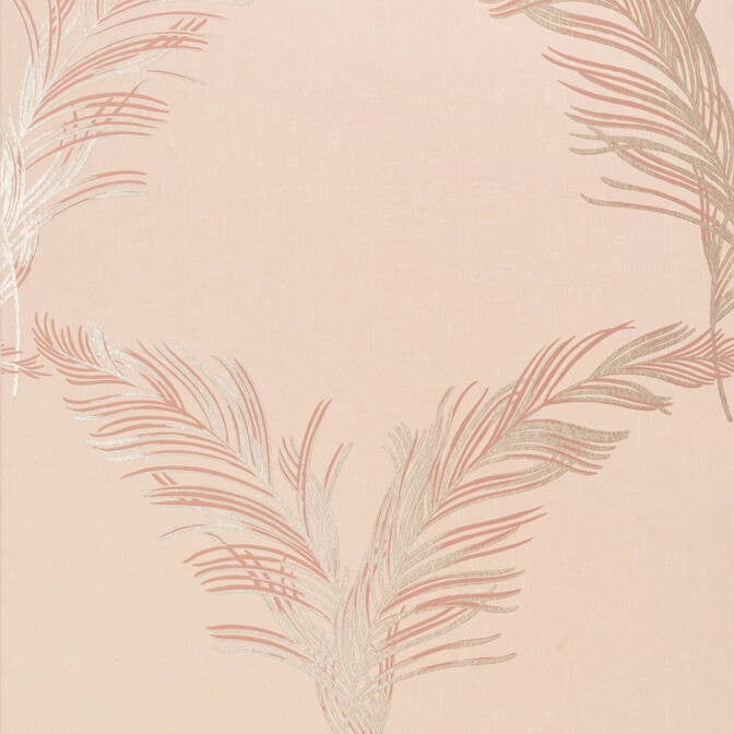 Plumes Metallic on Blush AT7924 by Anna French Wallpaper Anna French Wallpaper Plumes Metallic on Blush AT7924Wallpaper Watermark Non Woven Wallpaper UNITED KINGDOM </p><p>Repeat: V: 25.25 20.5 - Fabric Carolina -