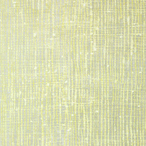 Anna French Wallpaper Violage Citron and Metallic Silver AT7931