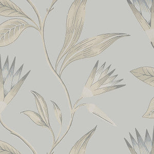 Anna French Wallpaper Cleo Vine Spa Blue AT9619