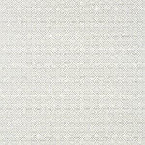 Anna French Wallpaper Pyramid Metallic Silver on Flax AT9692